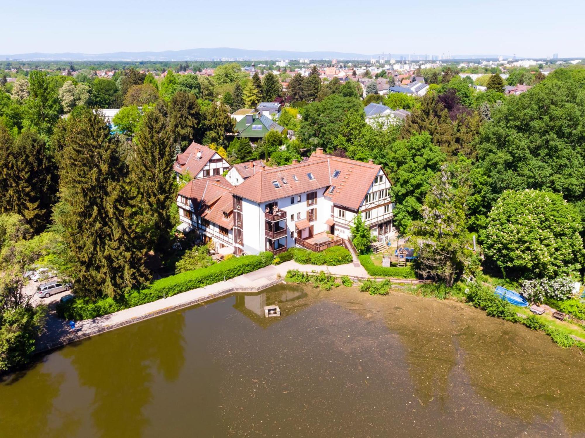 דרייאייך Einliegerwohnung In Einer Muehle Vor Den Toren Frankfurts, Ideal Fuer Messegaeste Oder Stop Over מראה חיצוני תמונה